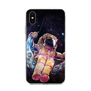 CUSTOM CASE IPHONE X ASTRONOT  Casing HP