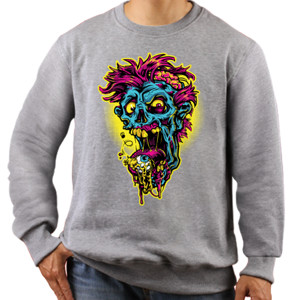 Jaket Sweater Zombie Pop Art 2