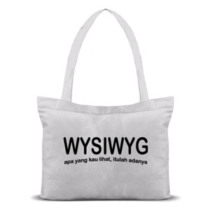 Tas Tote Carandean WYSIWYG