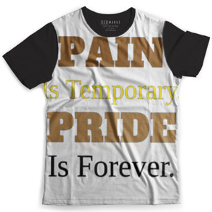Kaos Fullprint Pain is Temporary