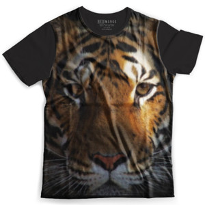 Kaos Fullprint Lion Face