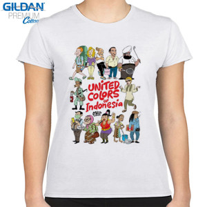 Kaos Mice Cartoon: United Colors of Indonesia