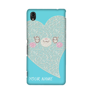 Teddy bear love blue Casing HP