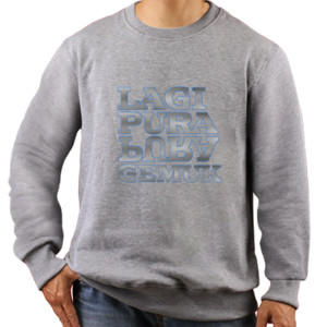 Jaket Sweater Lagi Pura-pura Gemuk