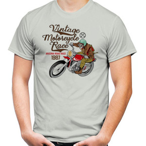 Kaos Vintage Motorcycle Race