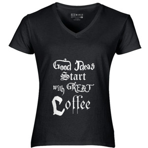 Kaos Good Idea Start with great coffee