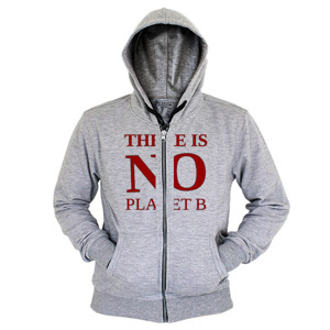 Hoodie Zipper There Is No Planet B