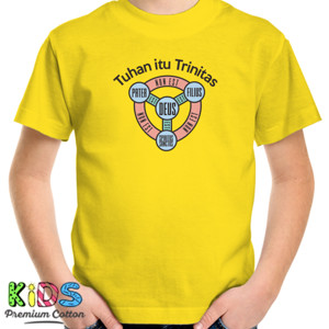 Kaos T-Shirt "Tuhan Itu Trinitas"