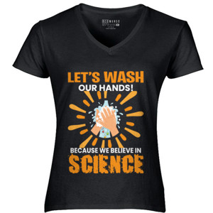 Kaos we believe in science lets wash