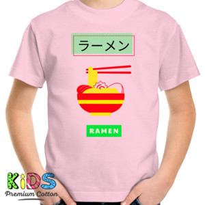 Kaos Desain Tema Mie Ramen 