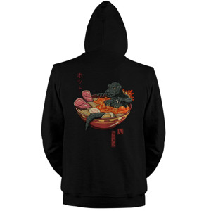 Jaket Hoodie Godzilla full print