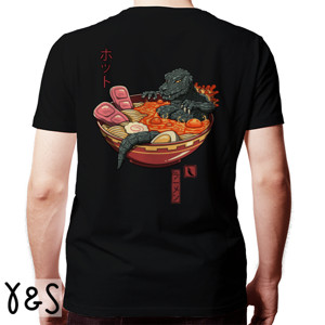Kaos Godzilla full print