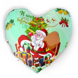 Bantal Hati  Merry Chsristmas Santa Claus / Selamat hari natal