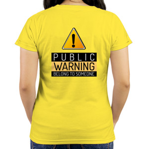 Kaos SKIN ELITE : PUBLIC WARNING - WANITA