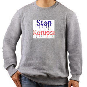 Jaket Sweater Stop Korupsi