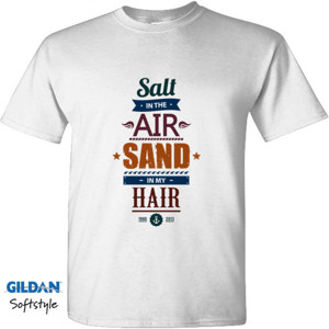 Kaos Gildan Soft Style Salt Sand
