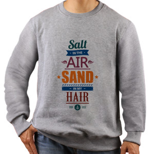 Jaket Sweater Gildan Soft Style Salt Sand