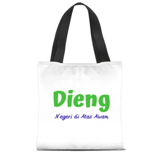 Tas Tote Fullprint Tas Dieng