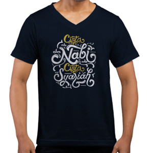 Kaos  Sweater Cinta Nabi Cinta Syariah