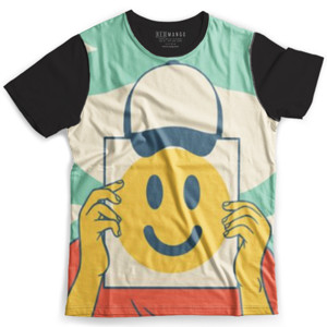 Kaos Fullprint Smiley