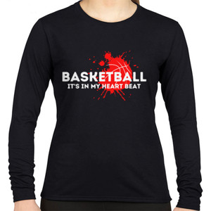 Kaos basketball in my heart beat