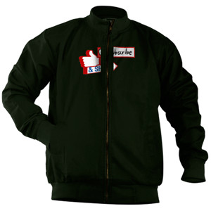 Jaket Bomber Youtuber Custom