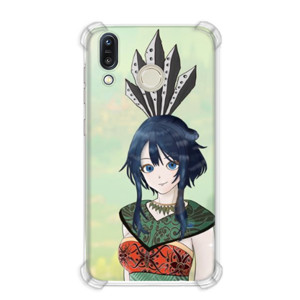 Casing HP wanita dayak anime style