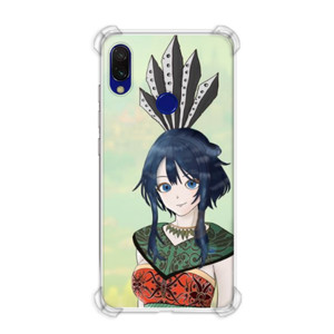 Casing HP wanita dayak anime style