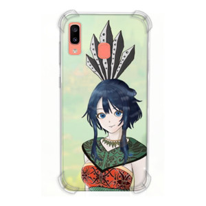 Casing HP wanita dayak anime style