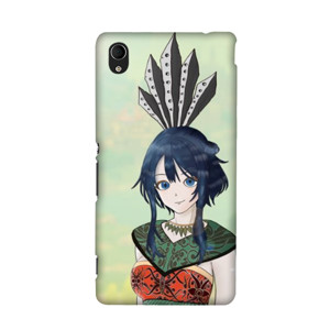 wanita dayak anime style Casing HP
