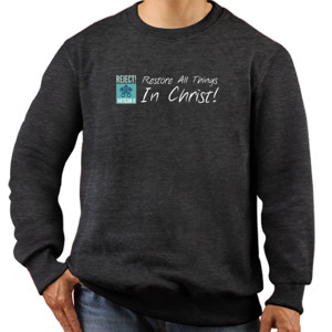 Jaket Sweater Restore All Things In Christ