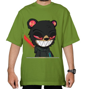 Kaos Oversize Beruang Karafuru Style (customer Acep Rohman)