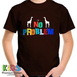 Kaos T-shirt for kids No Problem
