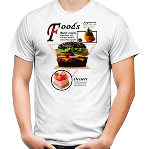 Kaos Kaos tshirt foods