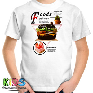 Kaos Kaos tshirt foods