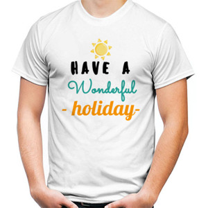 Kaos wonderful holiday