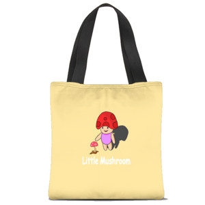 Tas Tote Fullprint LITTLE  MUSHROOM
