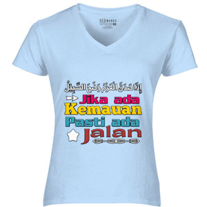 Kaos Jika ada kemauan pasti ada jalan