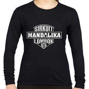Kaos Sirkuit Mandalika Lombok NTB Badge BW