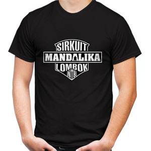 Kaos Sirkuit Mandalika Lombok NTB Badge BW