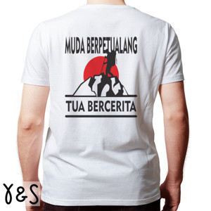 Kaos Pendaki Gunung Hiking Dan Camping Mendaki