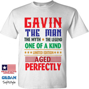 Kaos Kaos Premium GAVIN The Man The Myth The Legend