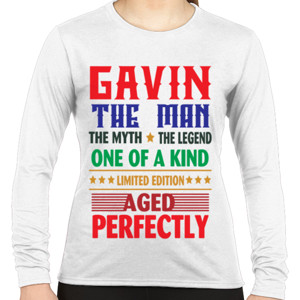 Kaos Kaos Premium GAVIN The Man The Myth The Legend