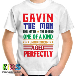 Kaos Kaos Premium GAVIN The Man The Myth The Legend