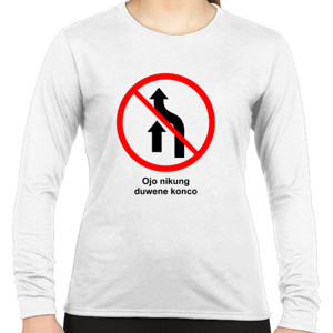 Kaos Ojo nikung duwene konco