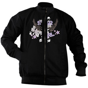 Jaket Bomber Star Girl