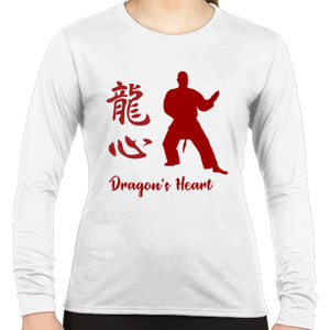 Kaos Kaos Hati Naga Dragon Heart Martial Arts Kungfu 