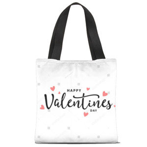 Tas Tote Fullprint valentine