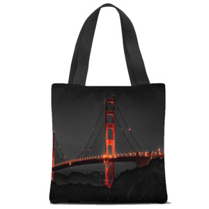 Tas Tote Fullprint Tas Tote bag way night day