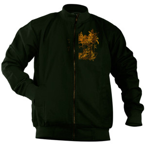 Jaket Bomber Tropical Forest